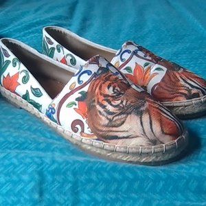 Eye of the Tiger Slip-ons (Pierre Cardin)